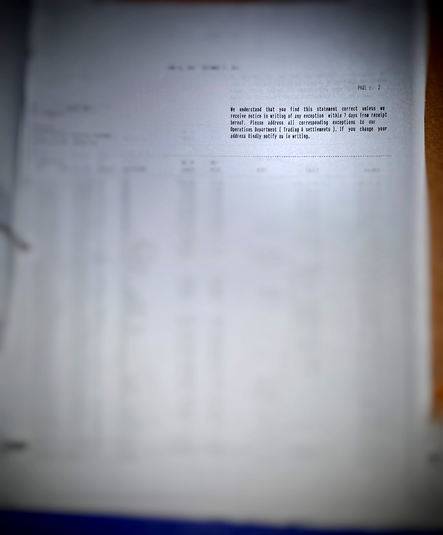 MANIPULATED STATEMENTS. The official Statement of Account of a client (above), shows transactions never authorized by the client, and was different from the SOAs sent to the client monthly by Valbuena, which she faked. Document sourced by Rappler  