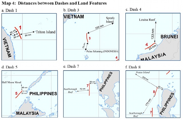 US STUDY. The US State Department releases a study complete with maps analyzing the legality of China's 9-dash line. state.gov/documents/organization/234936.pdf