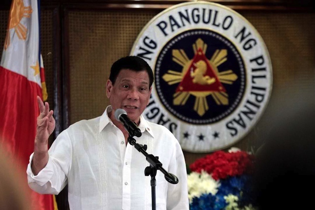President Rodrigo Duterte. Photo from Malacanang PPD 