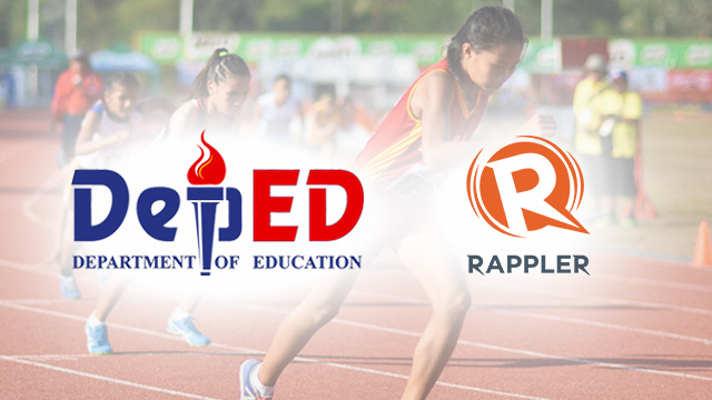 BAN ON RAPPLER. The Department of Education makes it difficult for Rappler to cover the Palarong Pambansa 2018, held from April 14 to 21. 