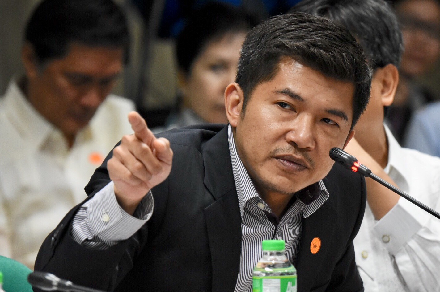 MARCOS REP? Former Biliran representative Glen Chong denies being a Marcos representative and supporter. Photo by Angie de Silva/Rappler  