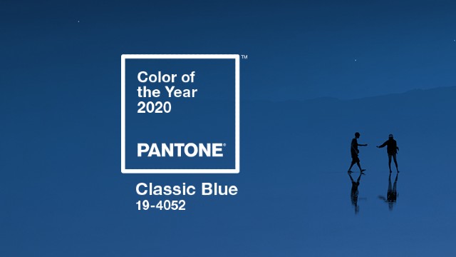 A CLASSIC. Pantone announces its 2020 Color of the Year. Image from Pantone 