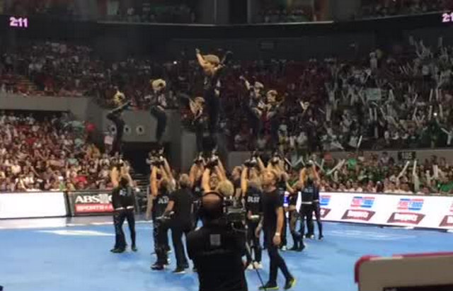 DLSU Animo squad rocked the Mall of Asia Arena. 