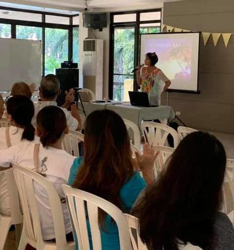 AWARENESS. Peachy Alberto is among the lead organizers of the Awareness Day conducted in her community. Photo from Peachy Alberto