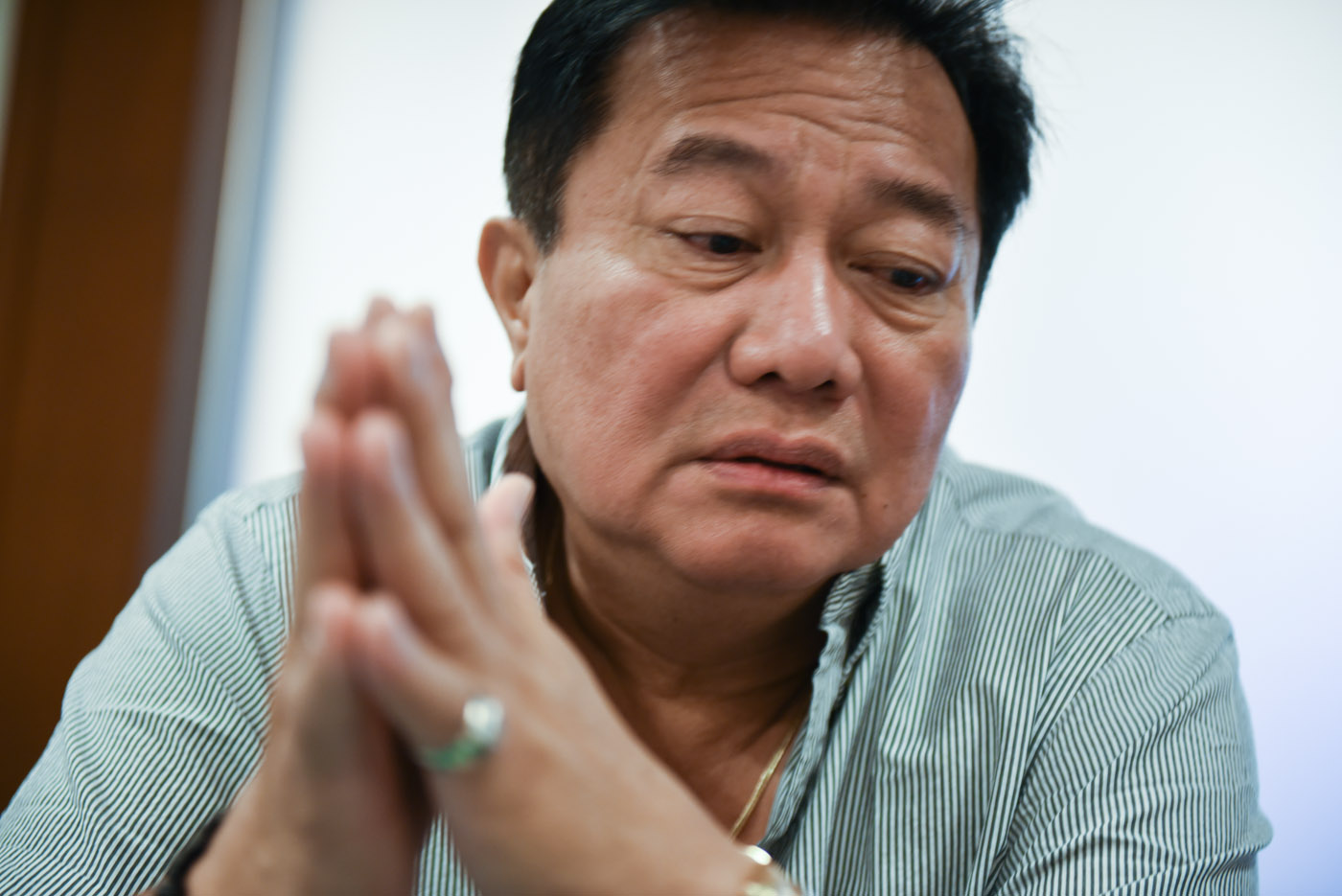 STILL IMPORTANT QUERIES. Despite the apology, Speaker Pantaleon Alvarez maintains it was still necessary to ask Ronnie Dayan about his affair with Senator Leila de Lima. File photo by Alecs Ongcal/Rappler  