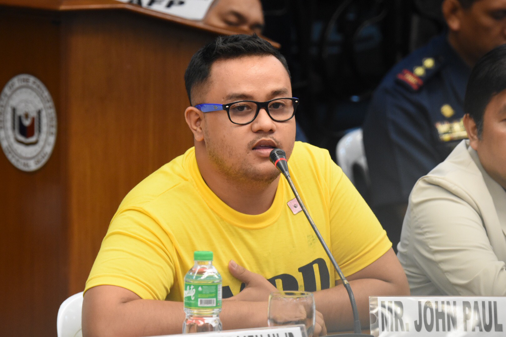HAZING. John Paul Solano says a fraternity brother asked him to lie to police about where he found the body of Horacio Castillo III. Photo by Angie de Silva/Rappler  