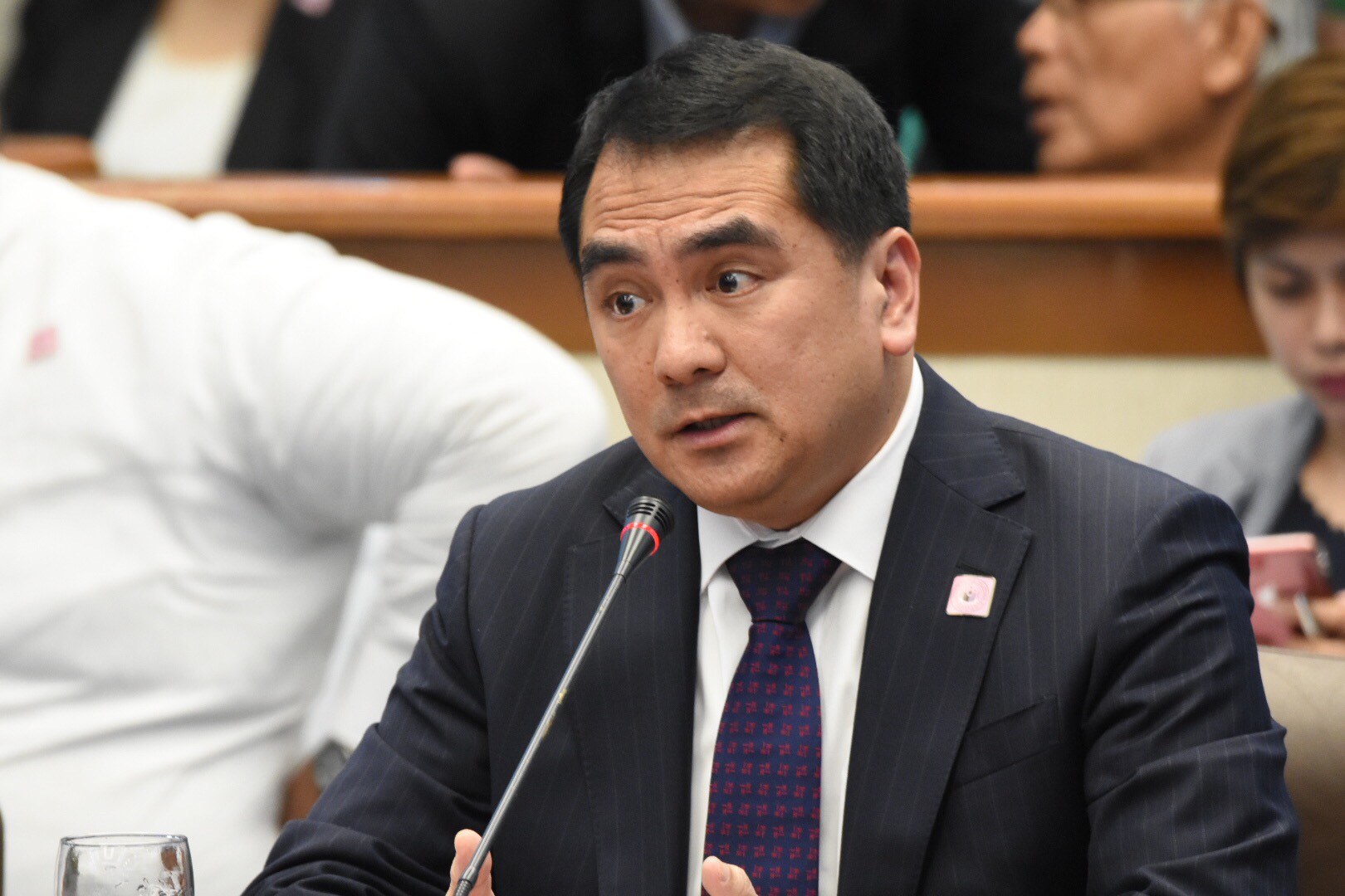 EMBATTLED. UST Law Dean Nilo Divina faces a disbarment complaint, the latest of his legal battles related to Patricia Bautista's exposé of the alleged unexplained wealth of Comelec Chairman Andres Bautista, a close friend. Photo by Angie de Silva/Rappler  