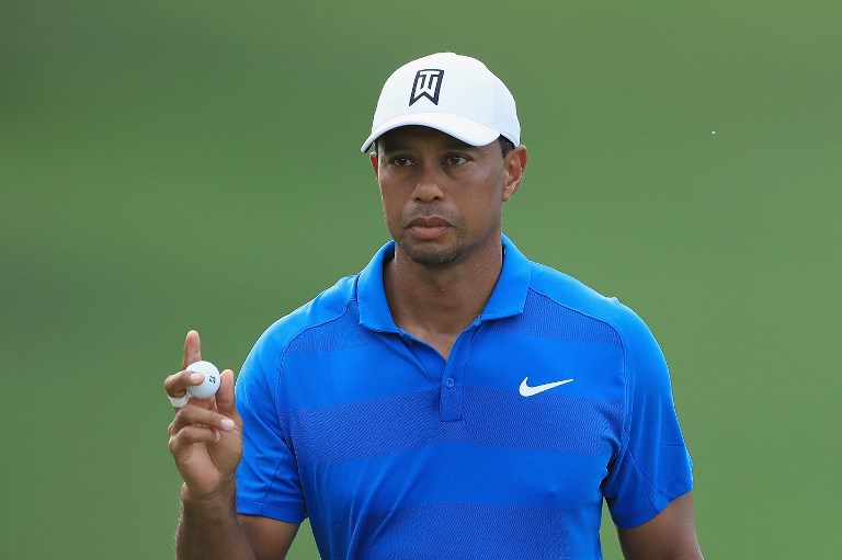 UNFORTUNATE. Tiger Woods misses his favorite hunting ground over the years. File photo by Sam Greenwood/Getty Images/AFP 