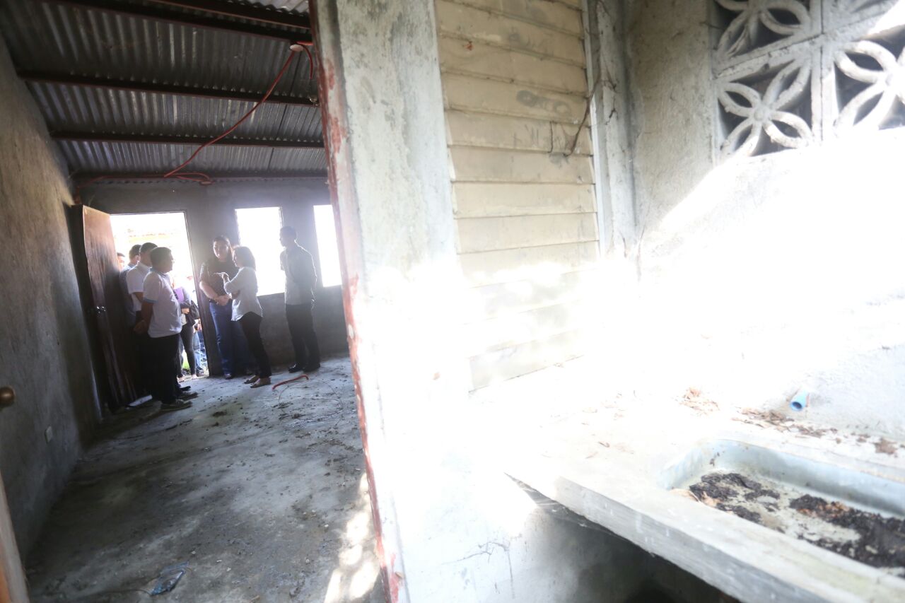 IDLE. Thousands of idle NHA houses were found in Bocaue, Bulacan. Photo from the Office of the Vice President 