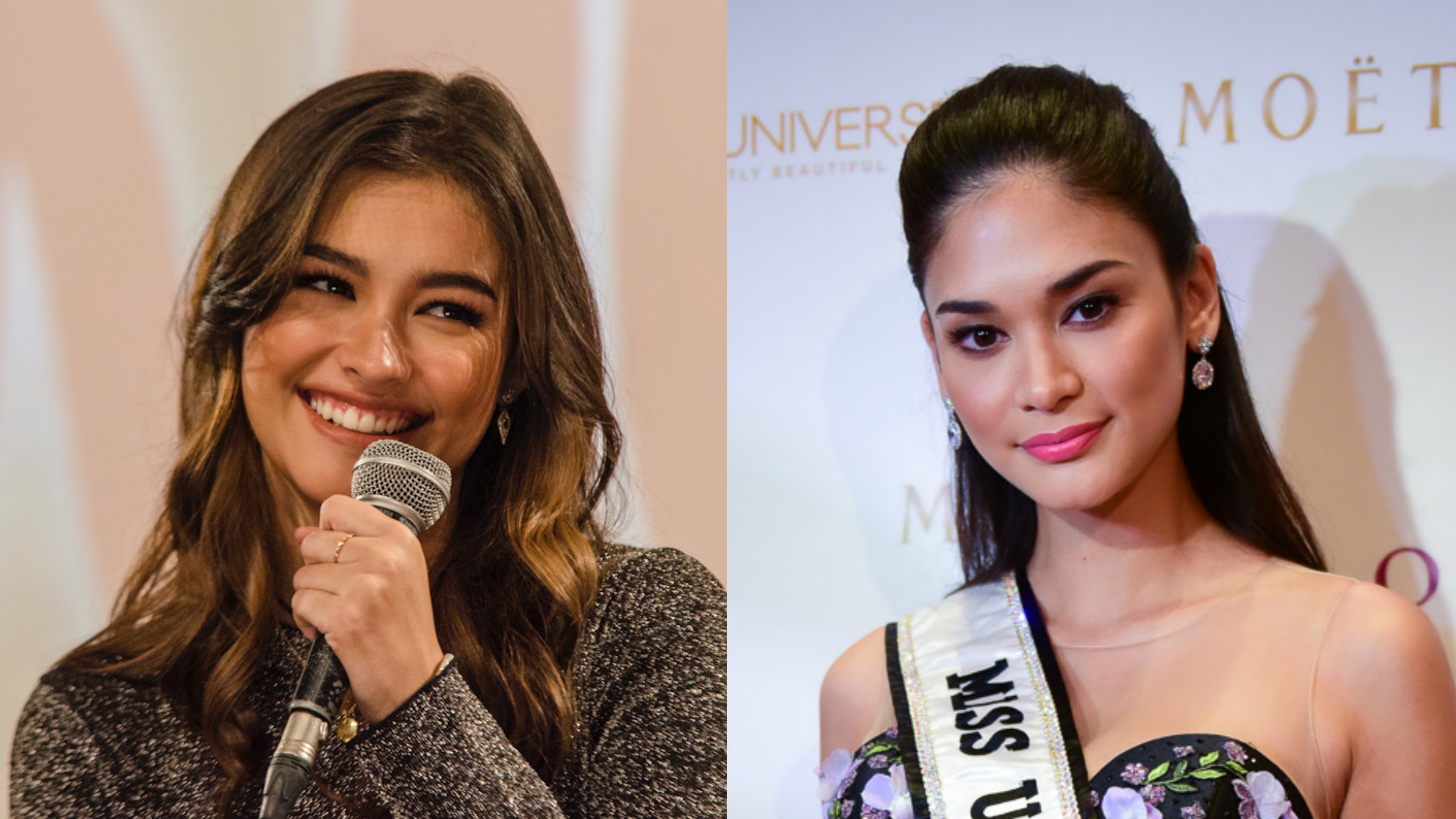'MMK' SPECIAL. Liza Soberano is set to star in a 'Maalaala Mo Kaya' episode about Miss Universe 2015 Pia Wurtzbach. Photos from Rob Reyes (Liza)/Alecs Ongcal (Pia)/Rappler   