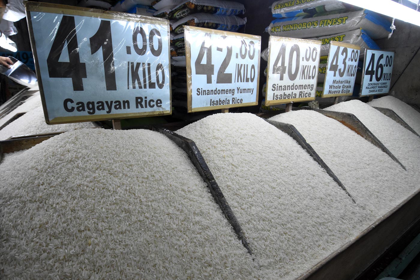 APPROVED. Rice tariffication is one of the means identified that would help address soaring inflation. File photo by Angie de Silva/Rappler 