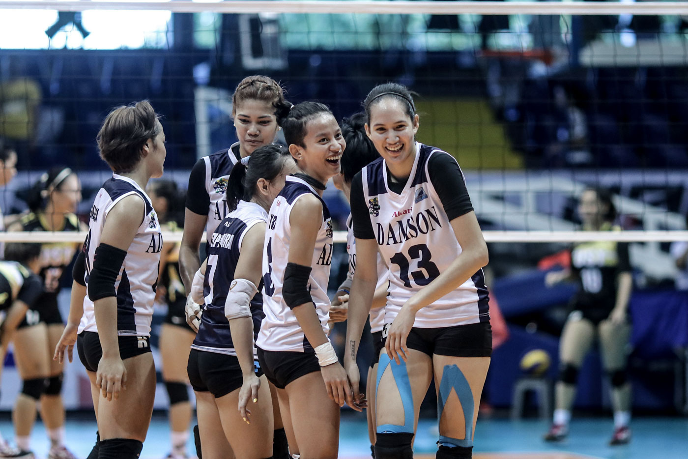 STEPPING UP. Bernadette Flora (left) and Eli Soyud are among the players coach Air Padda expects to step up to the challenge. Photo by Michael Gatpandan/Rappler   