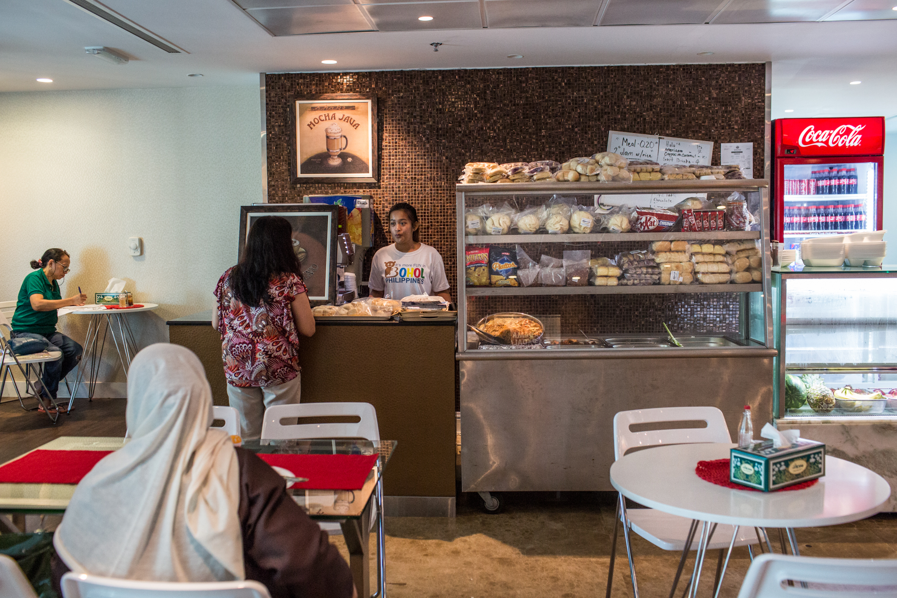 CHANCE. "People thought I was crazy to open up a restaurant here," Agbanlog said. Photo by OM