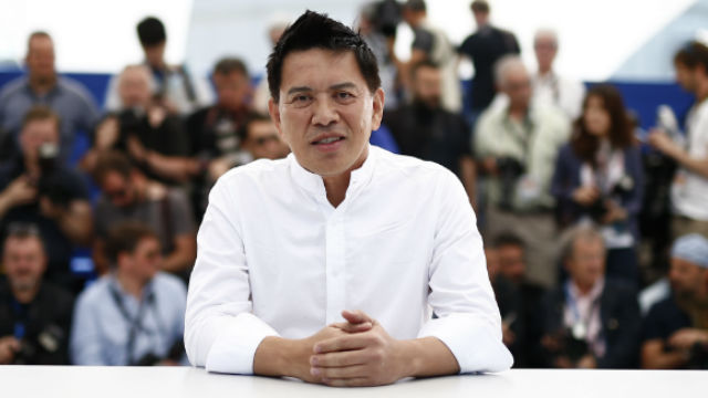 BRILLANTE MENDOZA. The filmmaker's 'Ma Rosa' will show in the main competition of the 2016 Cannes Film Festival. File photo shows him at the photo call for 'Taklub' at the 68th annual Cannes Film Festival in 2015. Photo by Ian Langsdon/EPA 