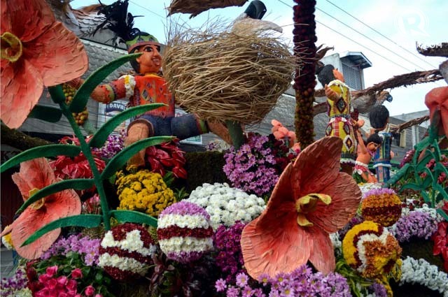 One of the award-winning entries of Pamulak Kadayawan. 