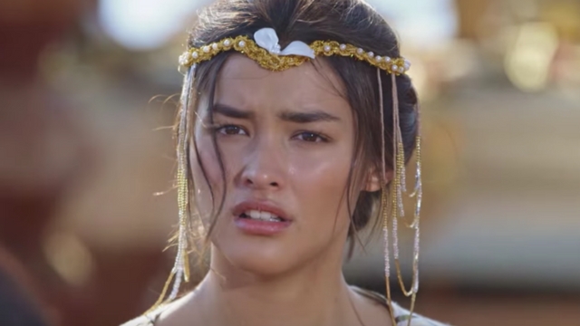 LIZA SOBERANO. The actress plays the role of Ganda, a woman who falls in love with Enrique Gil’s character, Lakas. Screenshot from YouTube.com/ABSCBNOnline 