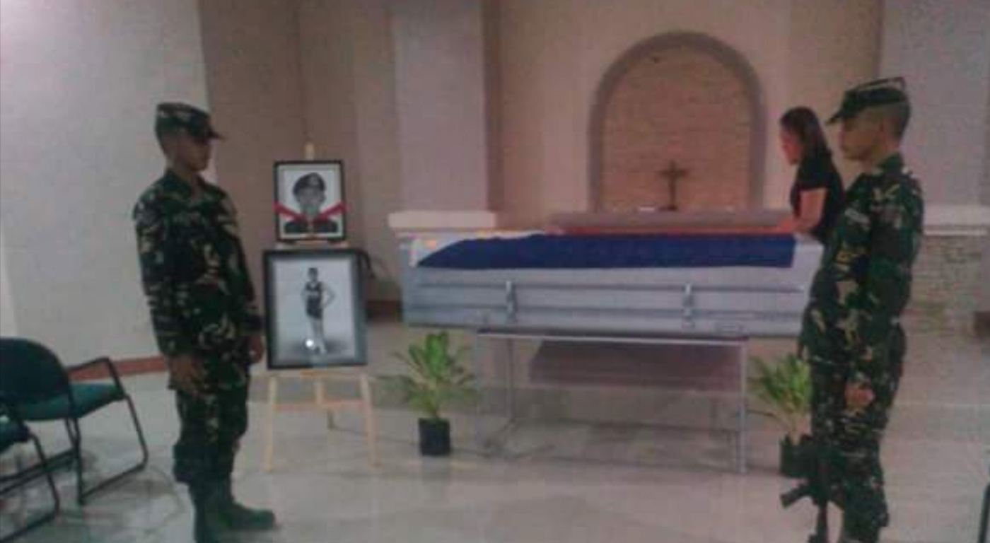 HERO. The remains of valour awardee Technical Sergeant Claudio Forrosuelo are exhumed from Tagum City in April 2018, and will be brought to Taguig City for interment at the Libingan ng mga Bayani. Photo from the Facebook account of Joemar Rey Escaro Yanga, the late soldier’s nephew 