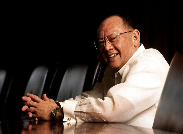 BOSS DANDING. Eduardo Cojuangco Jr had headed San Miguel Corporation, considered the largest food and beverage corporation in the Philippines and Southeast Asia, since 1998. Photo courtesy of Edwin Tuyay    
