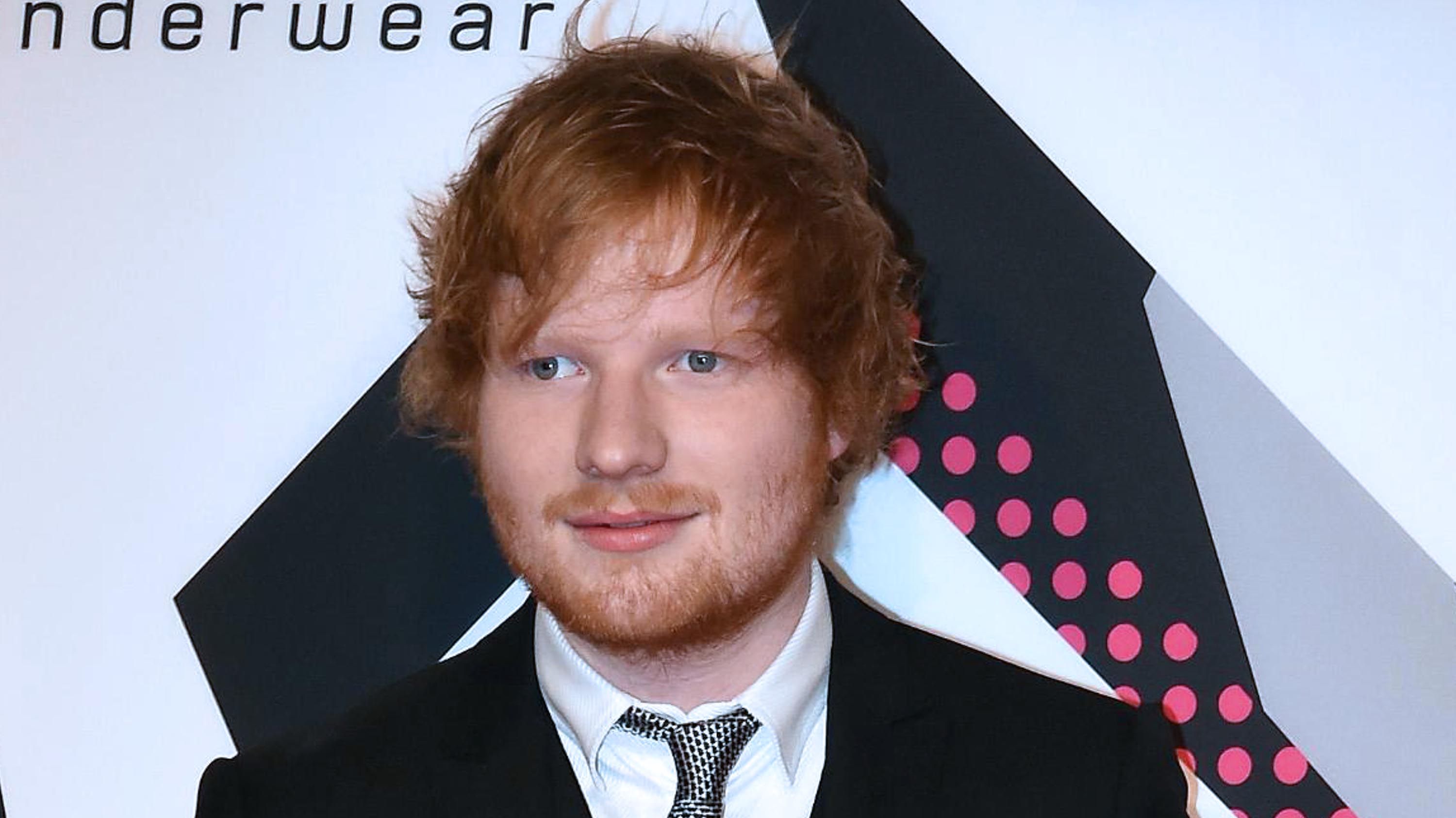 ED SHEERAN. The singer/songwriter is accused of copying Marvin Gaye's 'Let's Get It On.' File photo shows Ed at the MTV Europe Music Awards in 2015. Photo by Daniel Dal Zennaro/EPA  