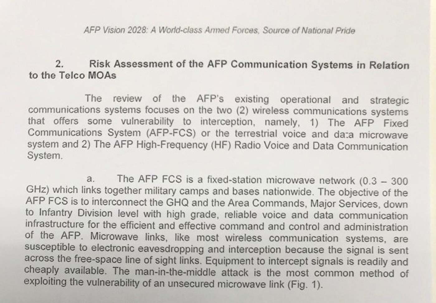 CELL SITES. The presence of commercial telecommunication towers inside AFP properties heightens vulnerabilities in the military's communication systems. Photo sourced by Rappler