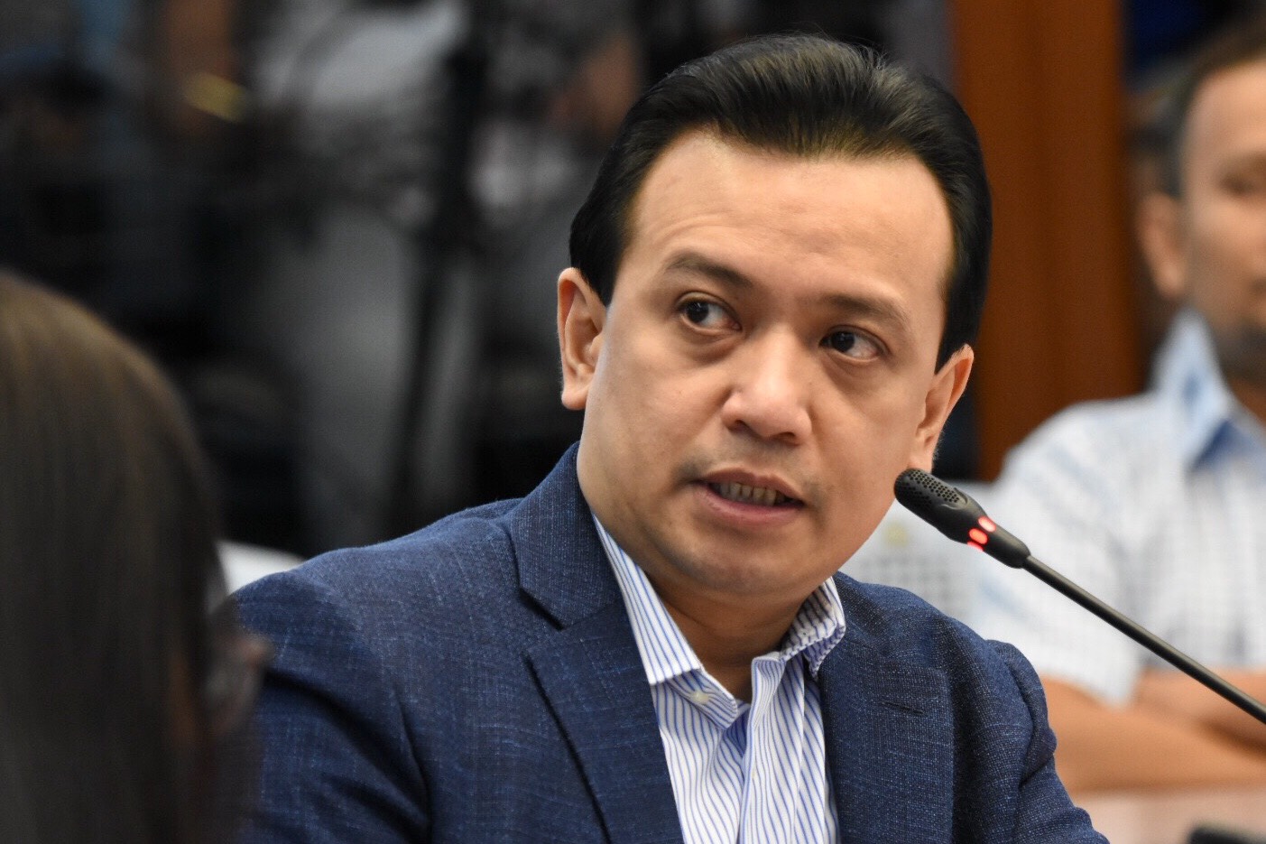 TARGET. Senator Antonio Trillanes IV faces arrest after the proclamation voiding the amnesty granted to him during the Aquino administration. File photo by Angie de Silva/Rappler 