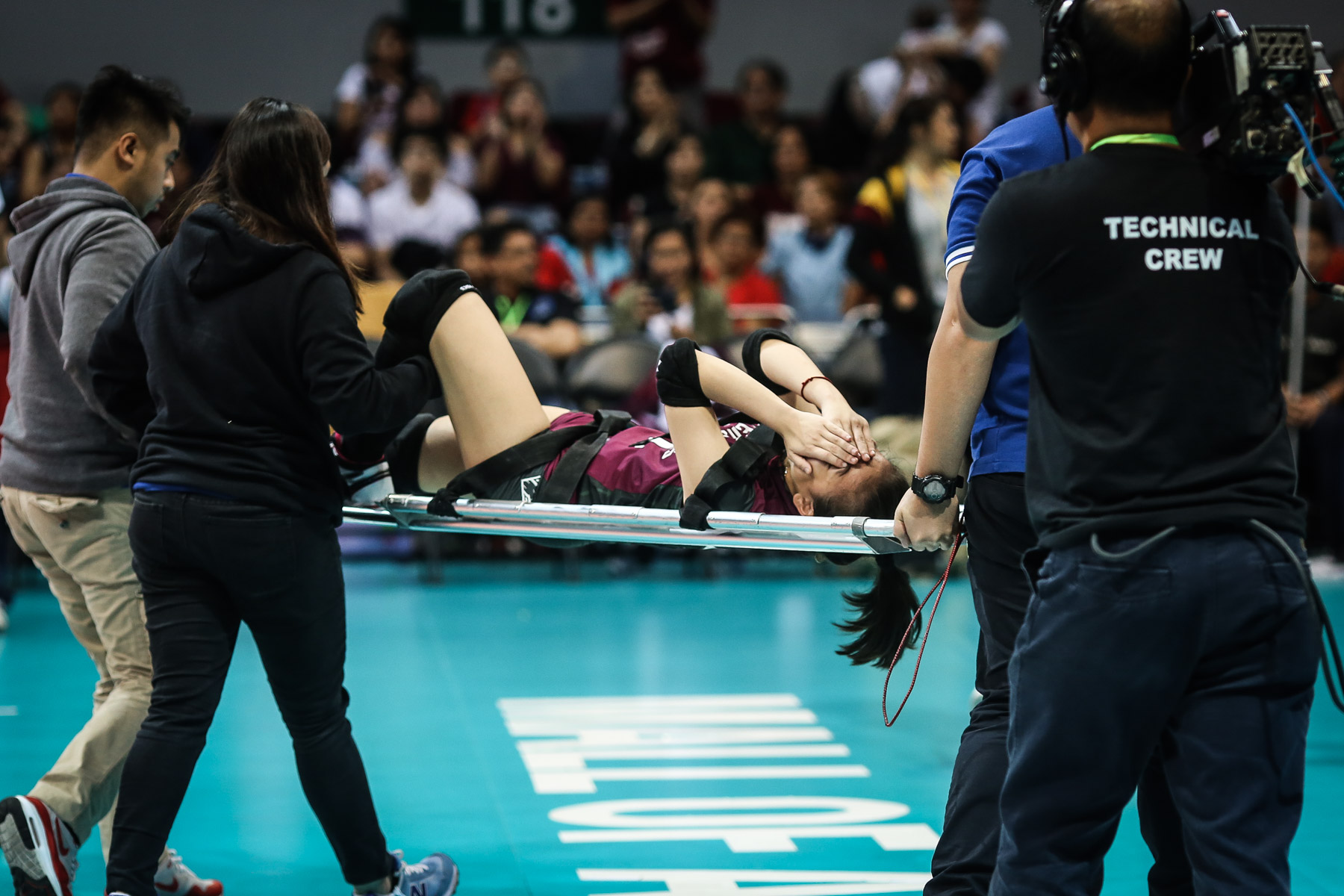 PREMATURE ENDING. Princess Gaiser expressed regret in ending her career 'without meeting my expectations as a player.' Photo by Josh Albelda/Rappler   