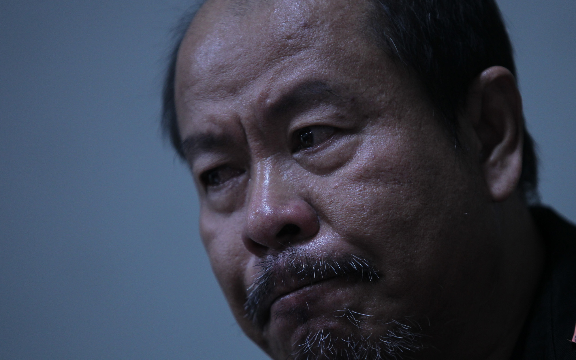 TURNAROUND. Retired SPO3 Arturo Lascañas  admits he was part of the Davao Death Squad. Photo by Rappler 