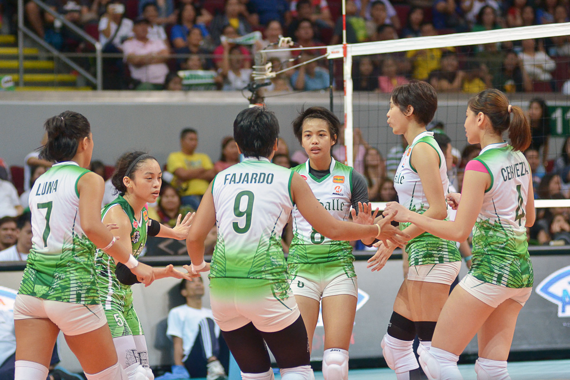 DLSU Lady Spikers Send NU Lady Bulldogs To Elimination