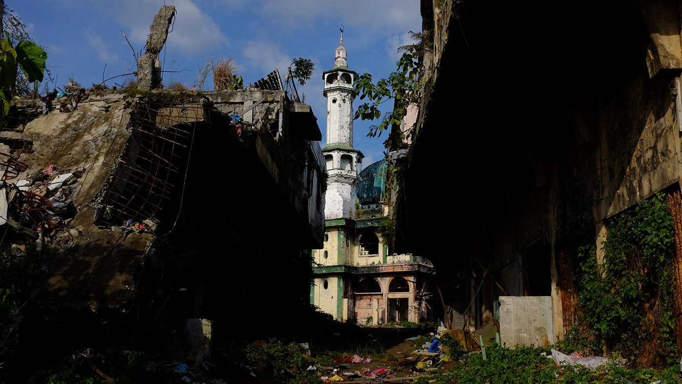 TERROR THREAT. The 5-month siege of Marawi City in 2017 exemplifies the existing threat of terrorism in the Philippines. Photos by Bobby Lagsa/Rappler
 