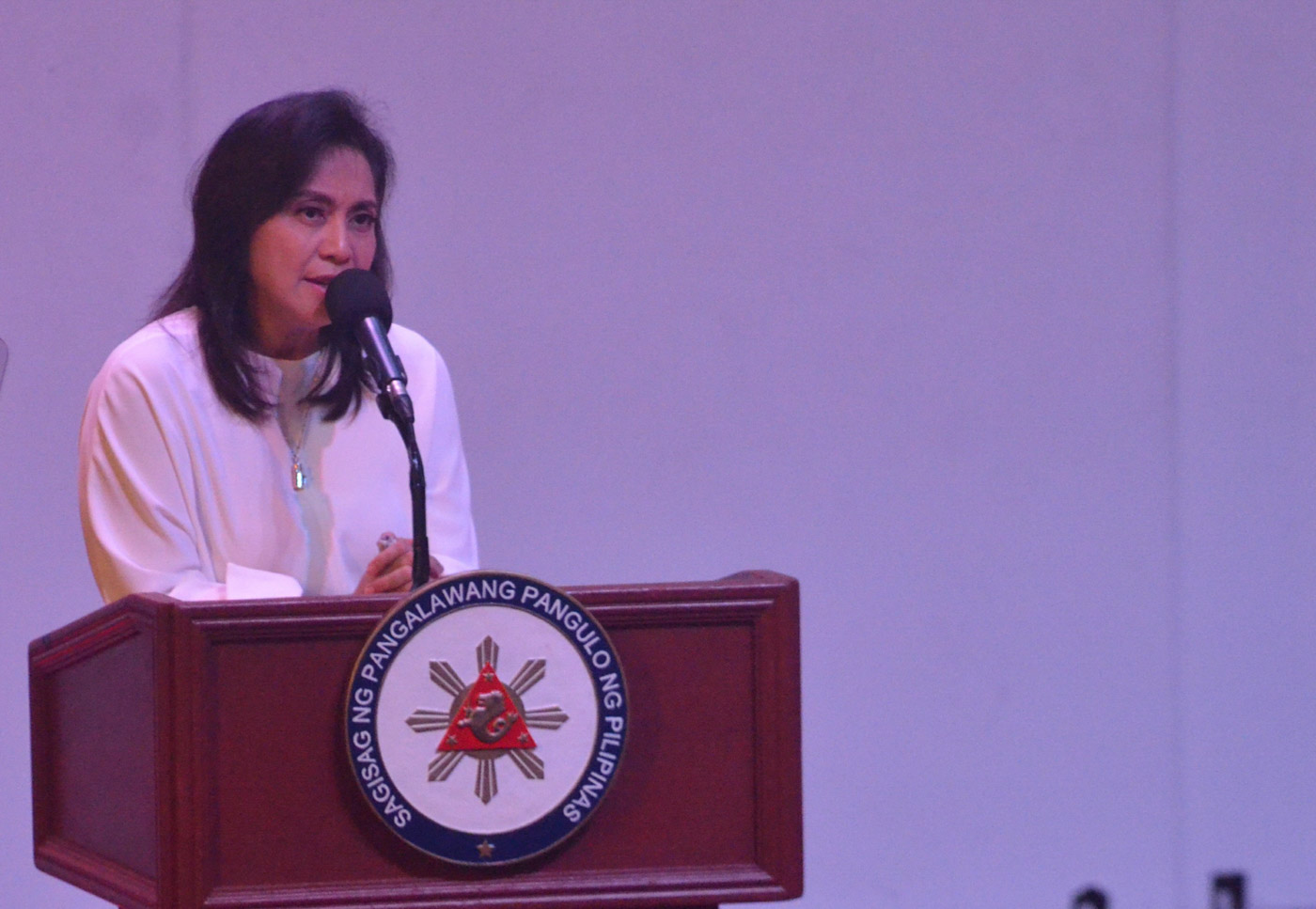 NO TO 'FAKE NEWS.' Vice President Leni Robredo will no longer tolerate any lies being spread about her. Photo by OVP 