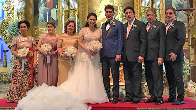 NEWLYWEDS. Vic and Pauleen Luna are married. Screengrab from Instagram/allan_klownz 
