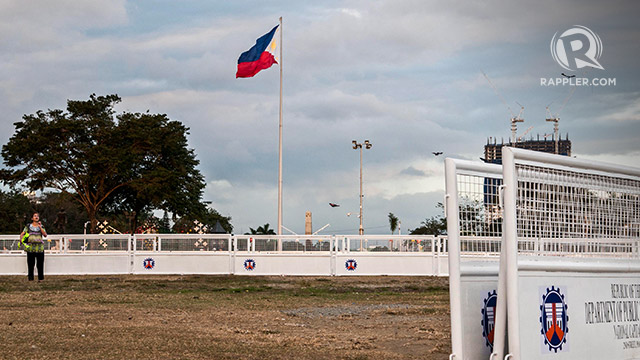 'Quadrants' will prevent overcrowding at the Luneta Park during Pope Francis' closing mass on January 18