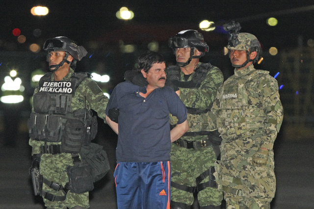 APPEAL. File picture taken on January 8, 2016 showing Mexican drug lord Joaquin "El Chapo" Guzman. Government has agreed to extradite the drug lord from Mexico to the United States to face narcotics and murder charges. File photo by Mario Guzmán/EPA     