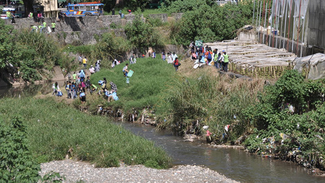 BALILI RIVER. The Department of Environment and Natural Resources eyes the rehabilitation of the Balili River in Baguio City. File photo from the Philippine Information Agency-Cordillera Administrative Region 