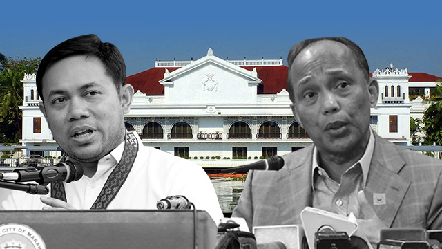 RICHEST. Public Works and Highways Secretary Mark Villar and Energy Secretary Alfonso Cusi are still the richest Cabinet members in 2018, according to their SALNs. Villar photo from Malacañang; Cusi photo by Camille Elemia/Rappler 