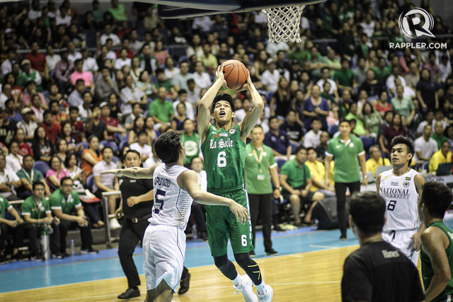 MAGIC BUNOT. Ricci Rivero shines as La Salle goes up to 4-0. Josh Albelda/RAPPLER