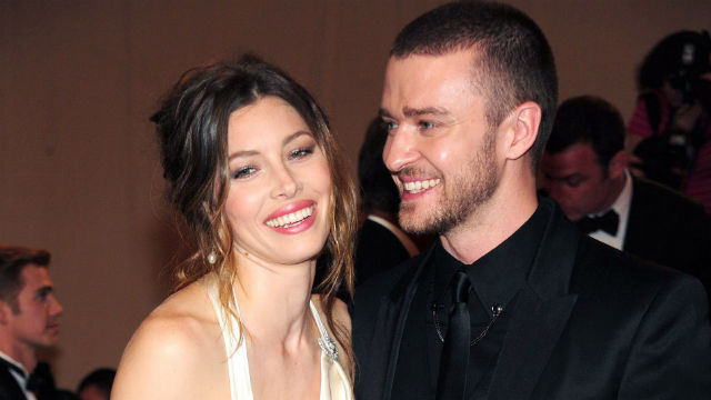 HAPPY PARENTS. Justin Timberlake and Jessica Biel share a photo of their son Silas Randall for the first time since the birth 