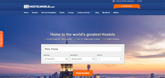  Screengrab from hostelworld.com 