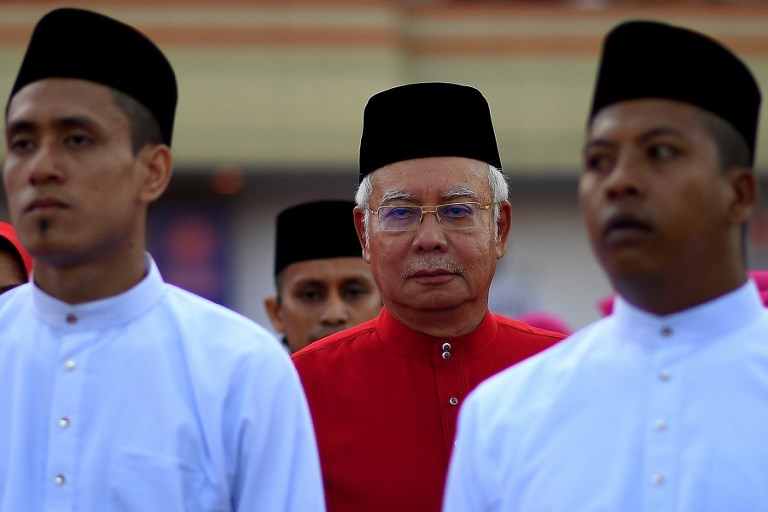 TAKES THE STAND. File photo of Malaysia's former prime minister Najib Razak. Photo by Manan Vatsyayana 