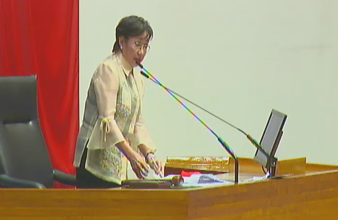 WOMEN TAKEOVER. Deputy Speaker Vilma Santos Recto presiding during the House session on March 2, 2020. Screenshot from House of Representatives' Youtube account 