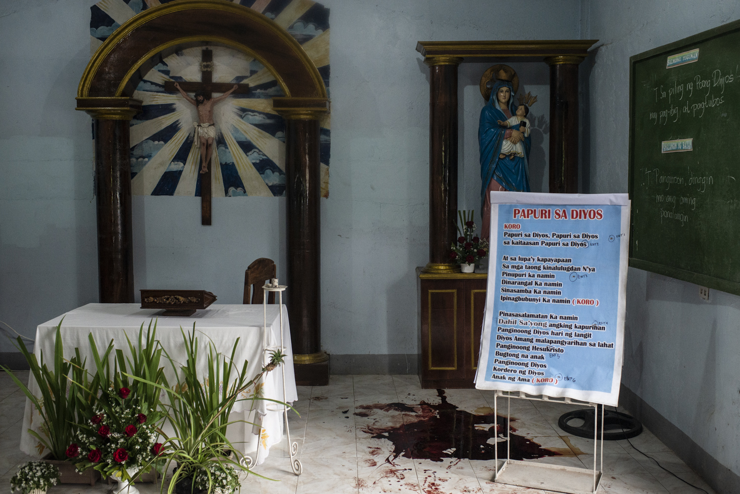 TRAILED. Priest killed in Cabanatuan was followed before he was shot. Photo by Eloisa Lopez/Rappler 