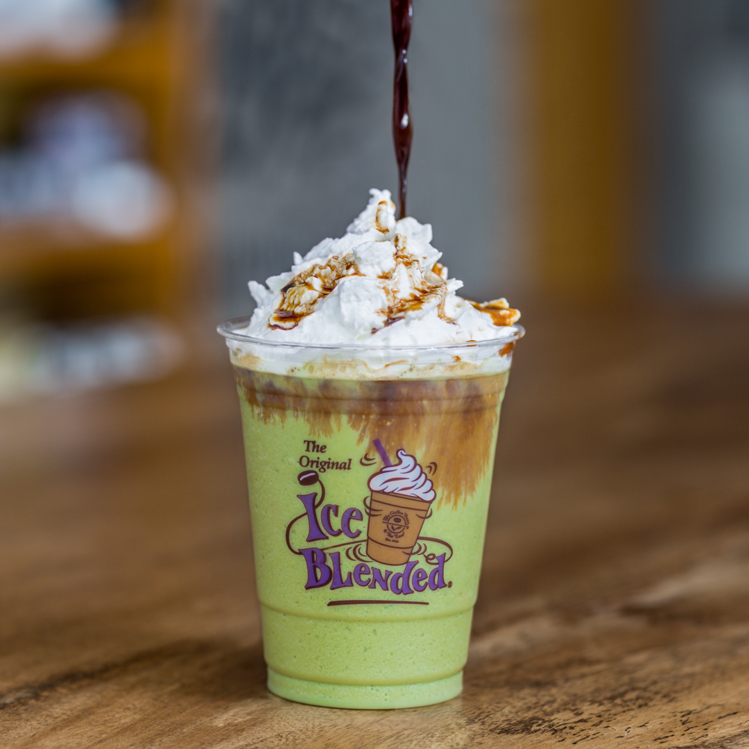 coffee bean matcha green tea