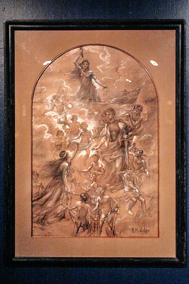 Felix Resurreccion Hidalgo – 'Per Pacem et Libertatem (For Peace and Liberty)' (1904, final sketch) 
