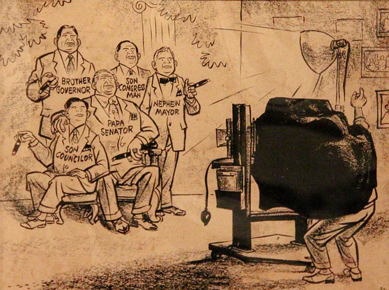 Esmeraldo Z Izon – 'Picking His Team' (1948, cartoon) 