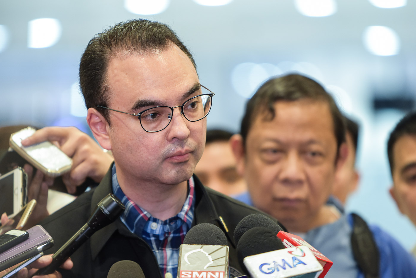 SILENCE. The Philippine Department of Foreign Affairs, under Secretary Alan Peter Cayetano, has not issued a statement on China's bombers in the South China Sea as of May 20, 2018. File photo by LeAnne Jazul/Rappler 