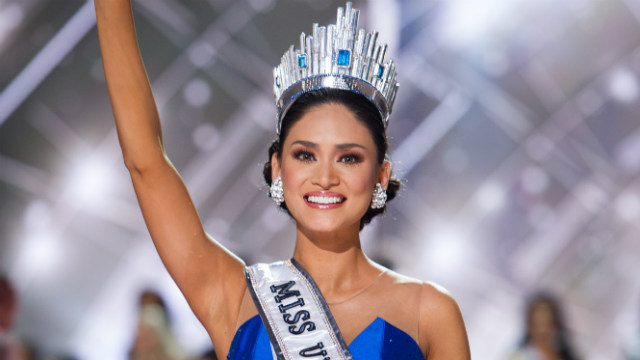 PROUD FILIPINO. Miss Universe 2015 Pia Wurtzbach thanks everyone for supporting her journey to the crown. Photo by HO/Miss Universe Organzation  