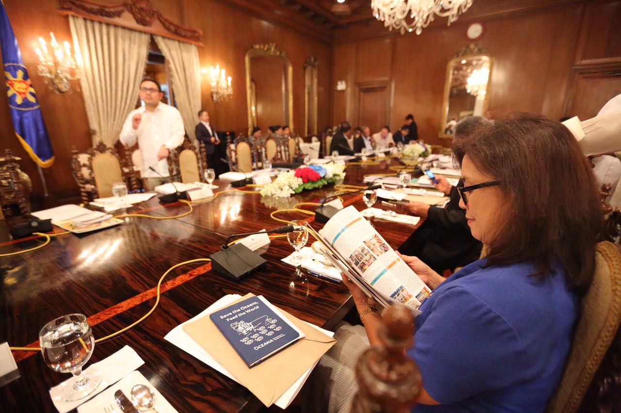 OUT OF THE CABINET. Vice President Leni Robredo is set to resign from her post as President Rodrigo Duterte's HUDCC chairperson. File photo from Office of the Vice President 