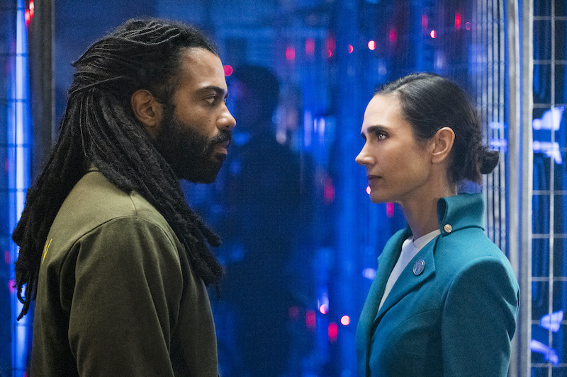 SNOWPIERCER. The upcoming series stars Daveed Diggs and Jennifer Connelly. Photo courtesy of Netflix 