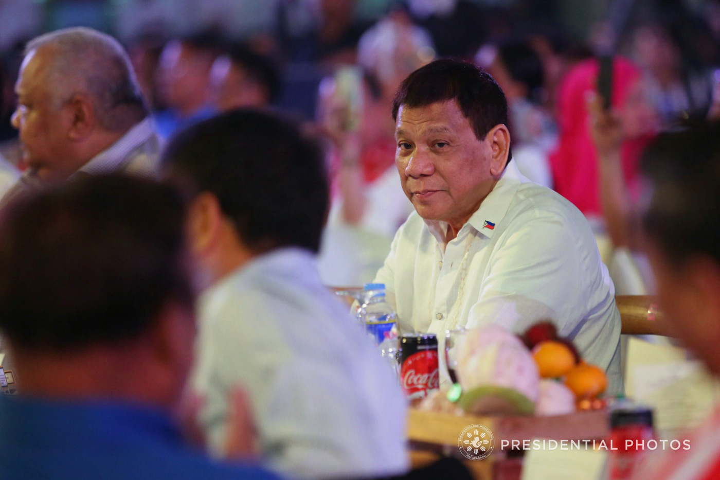 NO HAND? The Palace says President Rodrigo Duterte had nothing to do with the subpoenas issued against Rappler. File photo by Malacañang 