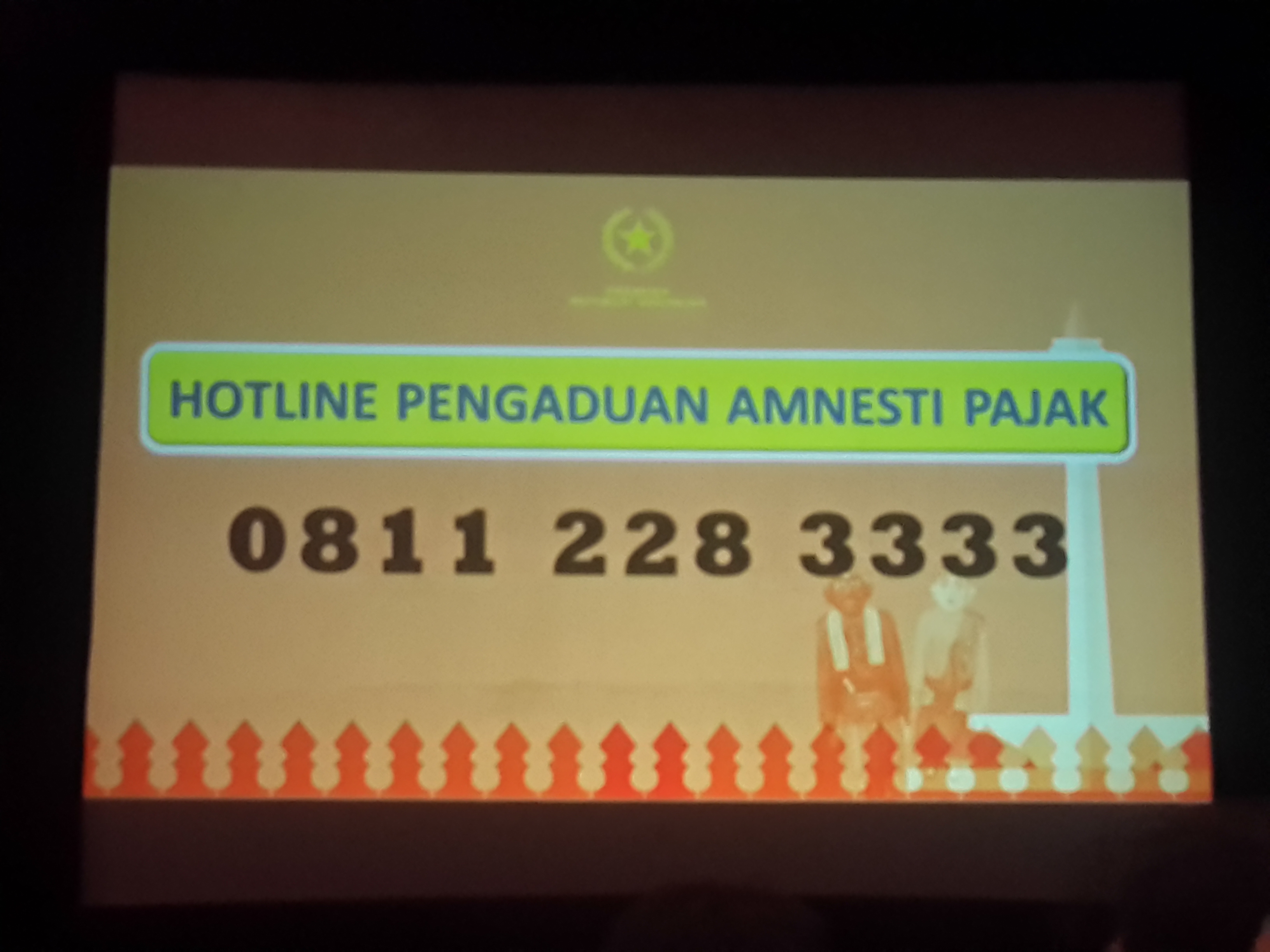 Hotline Pengaduan Tax Amnesty. Foto oleh Uni Lubis/Rappler 